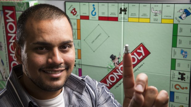 Gerard Abideen, the ACT Monopoly champion, has welcomed the news the capital could have its own Canberra-centric Monopoly board within two years. 