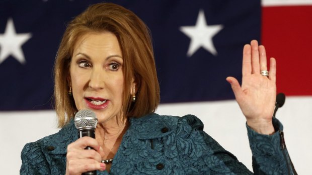 Former Hewlett-Packard chief executive Carly Fiorina suggested she is the perfect antidote to Hillary Clinton.