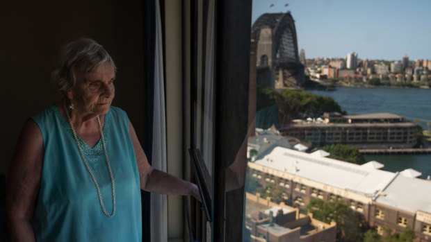 Myra Demetriou, 89, has been a tenant in the Sirius building since 2008.