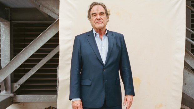 Oliver Stone, director of The Putin Interviews, a series of filmed conversations with Vladimir Putin, the president of Russia.