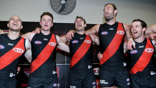 Happy days for the Bombers.