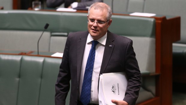 Treasurer Scott Morrison.