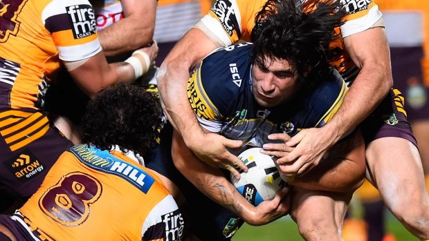 Family man: James Tamou misses his children and is weighing career options.