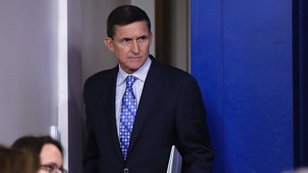 Donald Trump's former national security adviser Michael Flynn. 