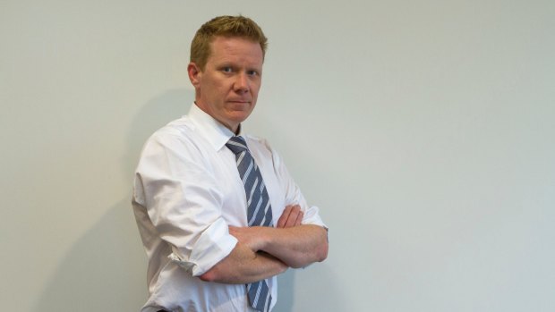 Decided: David Whiteley, chief executive of Industry Super Australia. 