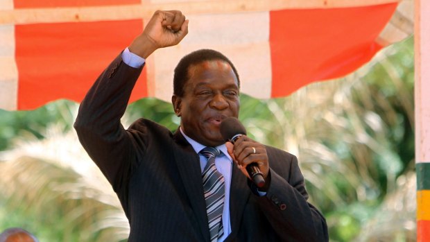 Emmerson Mnangagwa, who was recently sacked as vice-president, has replaced Mugabe as the leader of the ruling ZANU-PF party.