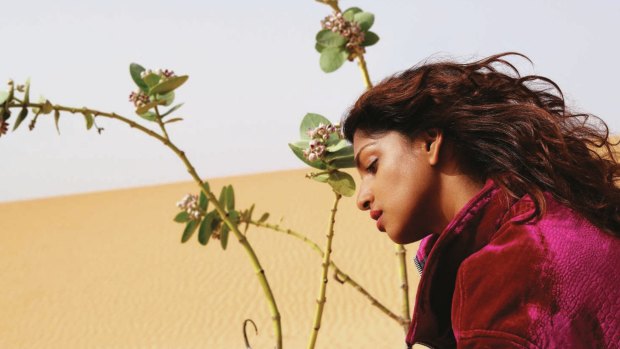 Rapper and provocateur M.I.A. wants to be heard.