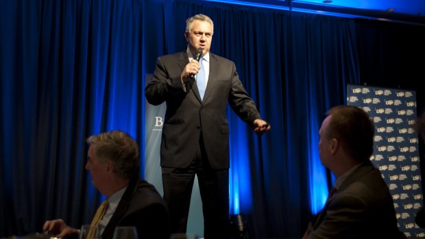 Joe Hockey chastens Queensland Treasurer Curtis Pitt for saying the state slipped into recession.