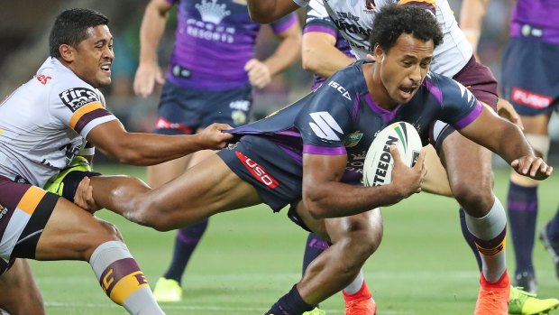 Melbourne Storm's Felise Kaufusi has relished playing every minute of the NRL season so far.