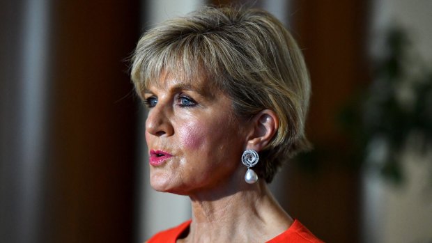 Julie Bishop Bishop has asked how US officials would counter the argument that North Korea could not trust the US if it walked away from previous international agreements.
