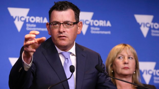 As opposition leader in 2014, Daniel Andrews was outraged at an entitlement scandal surrounding Geoff Shaw. 