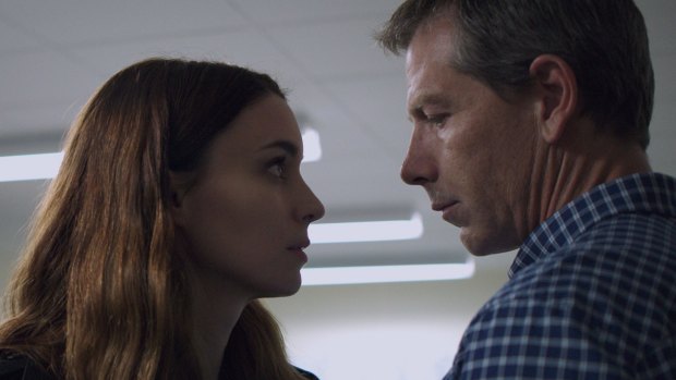 Mendelsohn and Rooney Mara in Una, in which he plays a paedophile.