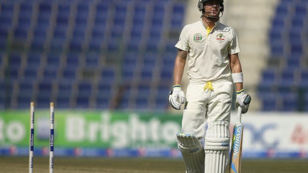 Trouble brewing: If Michael Clarke and Brad Haddin were to succumb to injuries, Australia would be looking at a new captain and vice-captain for the first Test.