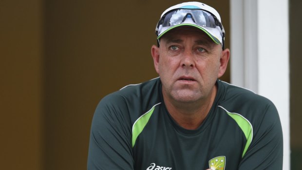 Hopeful: Coach Darren Lehmann believes the Sri Lanka tour can be the start of an Australian surge.