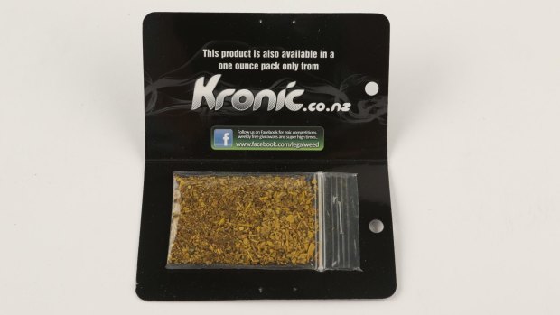 Commercial-type packaging feeds a perception that synthetic cannabis is safe, according to police.