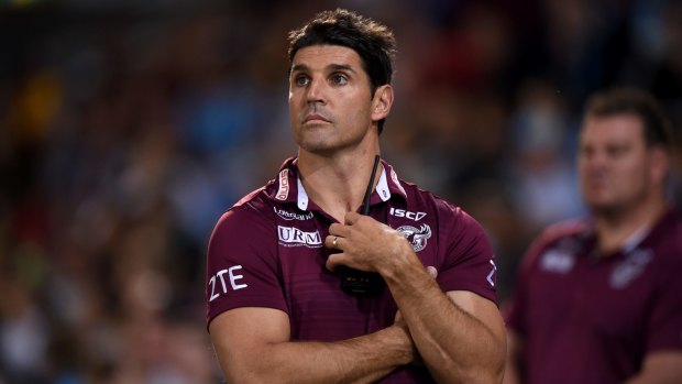 Staying with the Eagles: Trent Barrett has signed a contract extension with Manly.