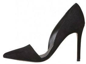 Windsor Smith Maid black suede heel, $159.95.
