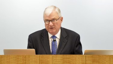 Royal commission chairman Justice Peter McClellan.
