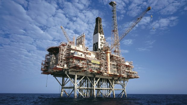 Woodside Petroleum's Goodwyn Platform, North West Shelf, Western Australia.