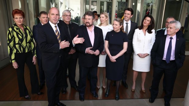 Malcolm Turnbull will be facing a diverse Senate, including a bunch of new senators.