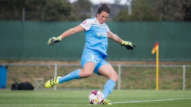 Canberra United goalie Haley Kopmeyer says they have a massive opportunity to set their season up against Perth.