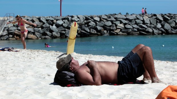 Perth's weather is expected to max out at 39 degrees on Tuesday.