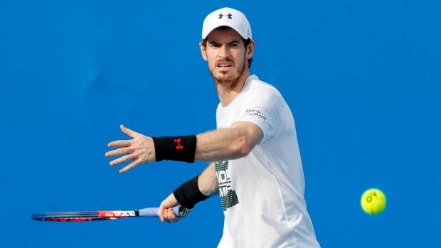 Open doubts: Three-time slam winner Andy Murray.