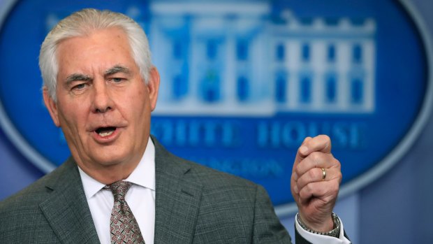 Rex Tillerson is reported to have urged Saudi Arabia to ease the blockade of Yemen to prevent a humanitarian crisis.
