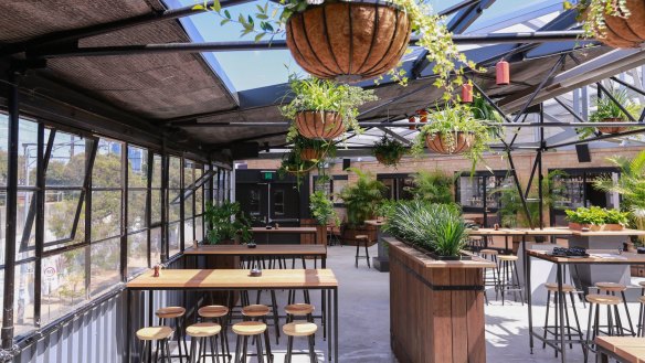 The Corner Hotel in Richmond has a newly renovated rooftop dining area.
