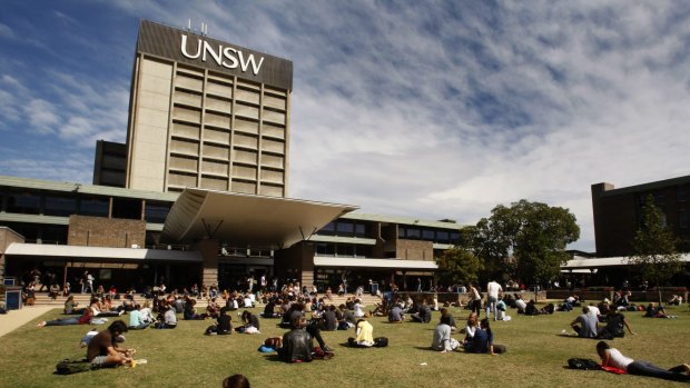 The University of NSW aims to be a top 50 university within 10 years.