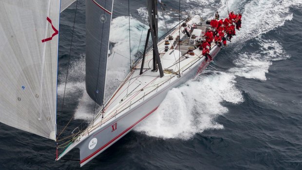 Big brother: Wild Oats XI will be joined by a second, smaller vessel in this year's Sydney to Hobart.