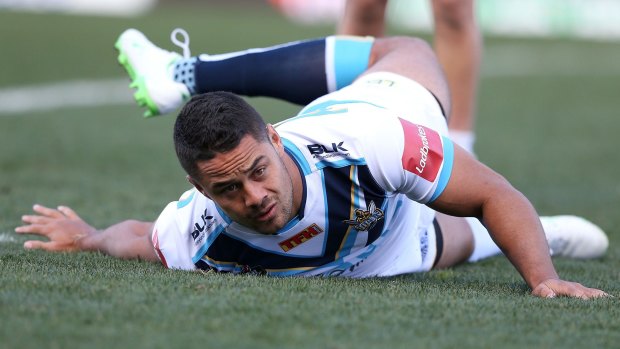 Mixed results in the US: Jarryd Hayne.