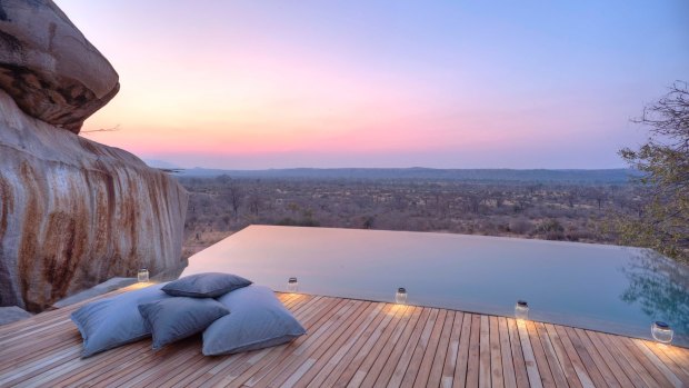 Jabali Dusk Infinity Pool.