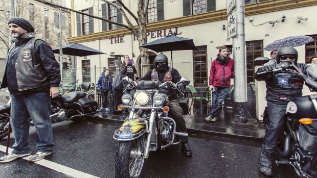 Motorcyclists say the laws in Tasmania and South Australia are draconian.