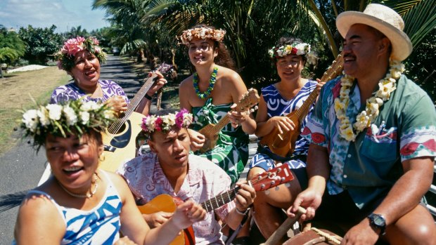 The locals are Aitutaki's drawcard, as much as that lagoon.