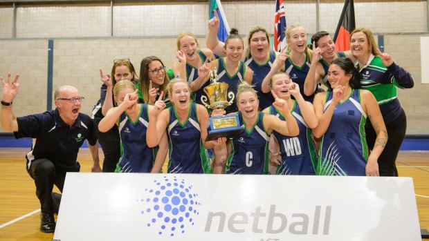 Tuggeranong claimed its third ACT State League netball title in a row on Sunday.