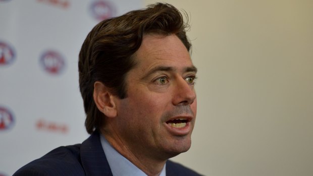 AFL chief executive Gillon McLachlan has been named as a champion of change.
