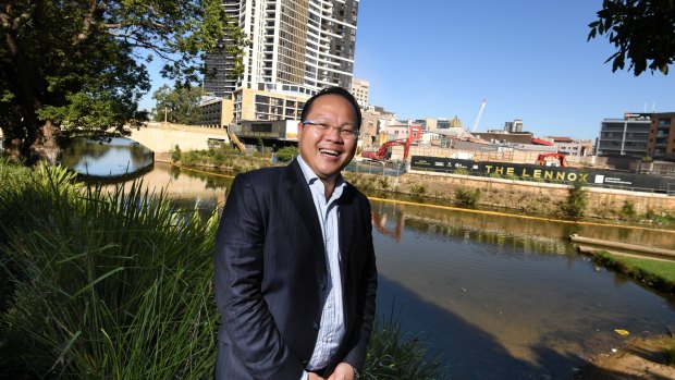 Property investor Douglas Lei bought his first apartment in Western Sydney and isn't worried about rent dipping in the region. 