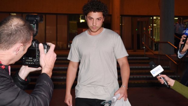 Under the conditions of his bail, Daniel Ibrahim will live with his mother Melissa Taylor at Bondi Junction and report to police daily.
