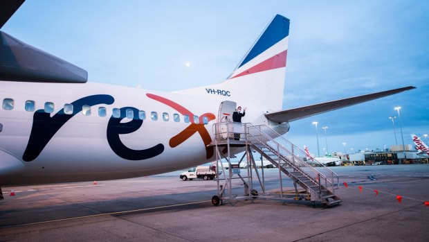 Rex, previously a regional airline, has launched on several key city-to-city routes in recent months.