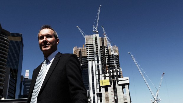 Lend Lease's Barangaroo South managing director Andrew Wilson said the design was "elegant and simple".