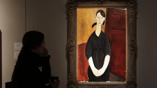 Modigliani's Paulette Jourdain went for $US42.81 million – far above pre-sale estimates.
