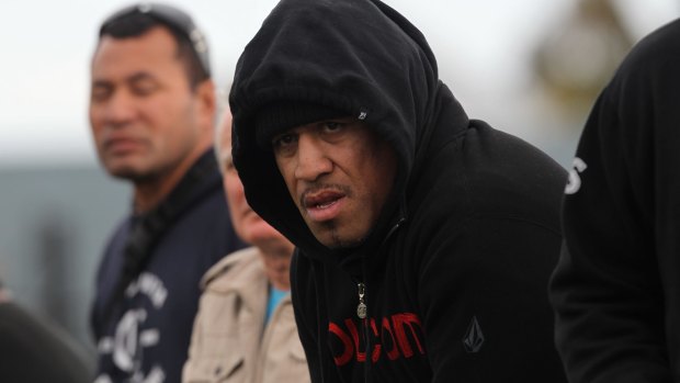 John Hopoate has been charged with assault