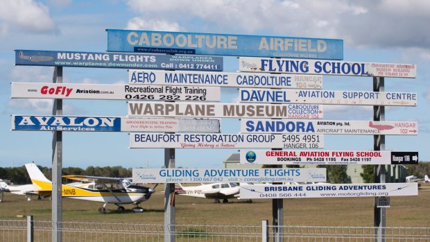 A plane had a rough landing at Caboolture Airfield following a landing gear failure.