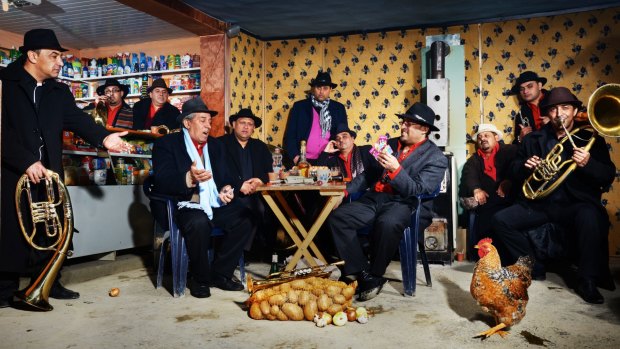 Romanian gypsy band Fanfare Ciocarlia.