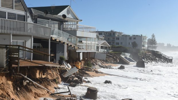 Many coastal properties are exposed to wild weather – that is expected to get wilder.