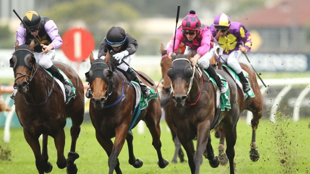 Racing boon: The finish line is looming for the Tabcorp Tatts merger.