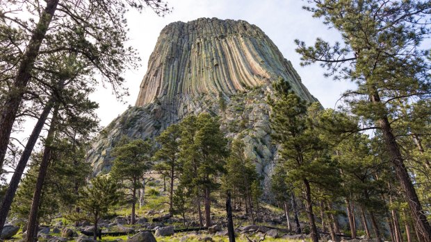 Devils Tower, Wyoming. This iconic monolith had a starring role in which Steven Spielberg movie? 