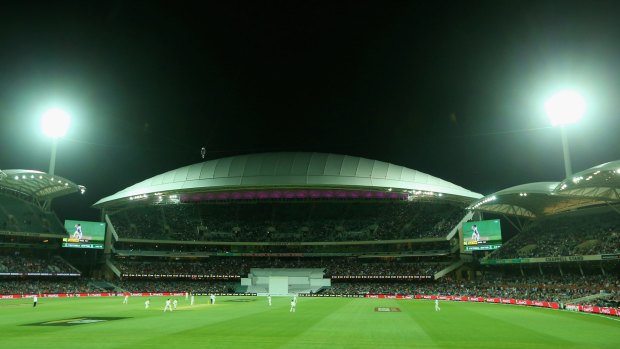 New era: Test match cricket goes nocturnal.