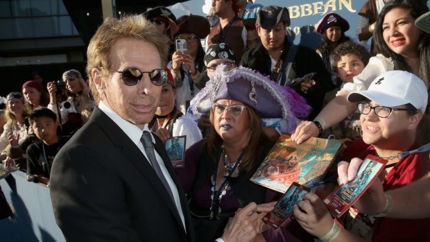 Producer Jerry Bruckheimer at the Hollywood premiere of Dead Men Tell No Tales in May.